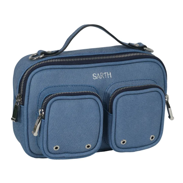 BANDOLERA VIVI AZUL