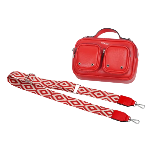 BANDOLERA  VIVI  ROJO - Image 3